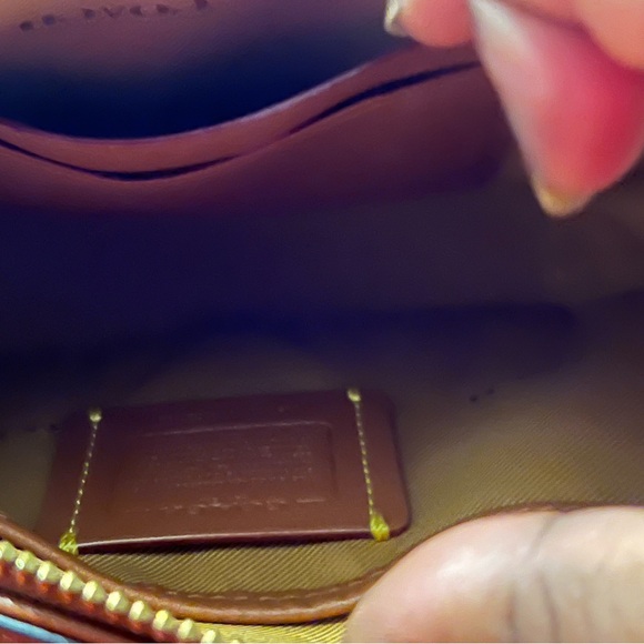 Coach Field Tote Floral w/ Matching Coach Floral Purse, Coach Scarf, & Charm - Picture 16 of 16